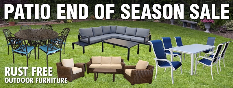 Patio End of Season Sale